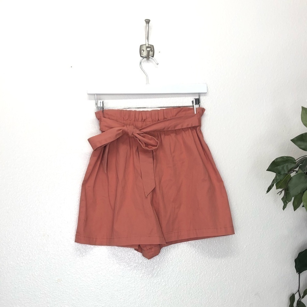 Wild Fable Pink Paper Bag Shorts